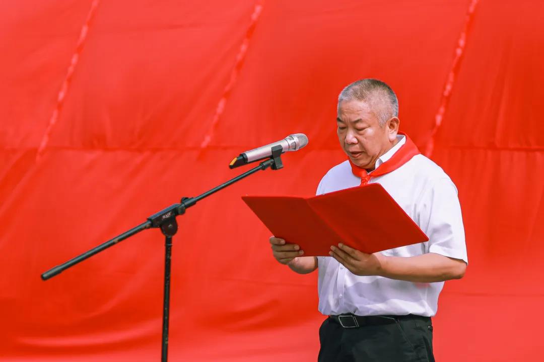 雅士林捐建湘潭九华和平将军渡小学举行揭牌仪式